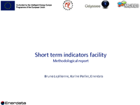 Short term indicators facility