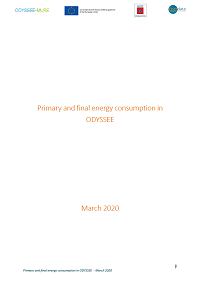 Primary and final energy consumption in Odyssee